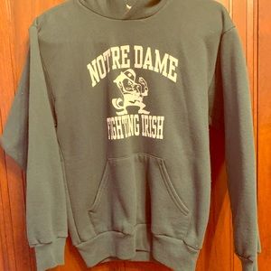 Notre dame sweatshirt dark green